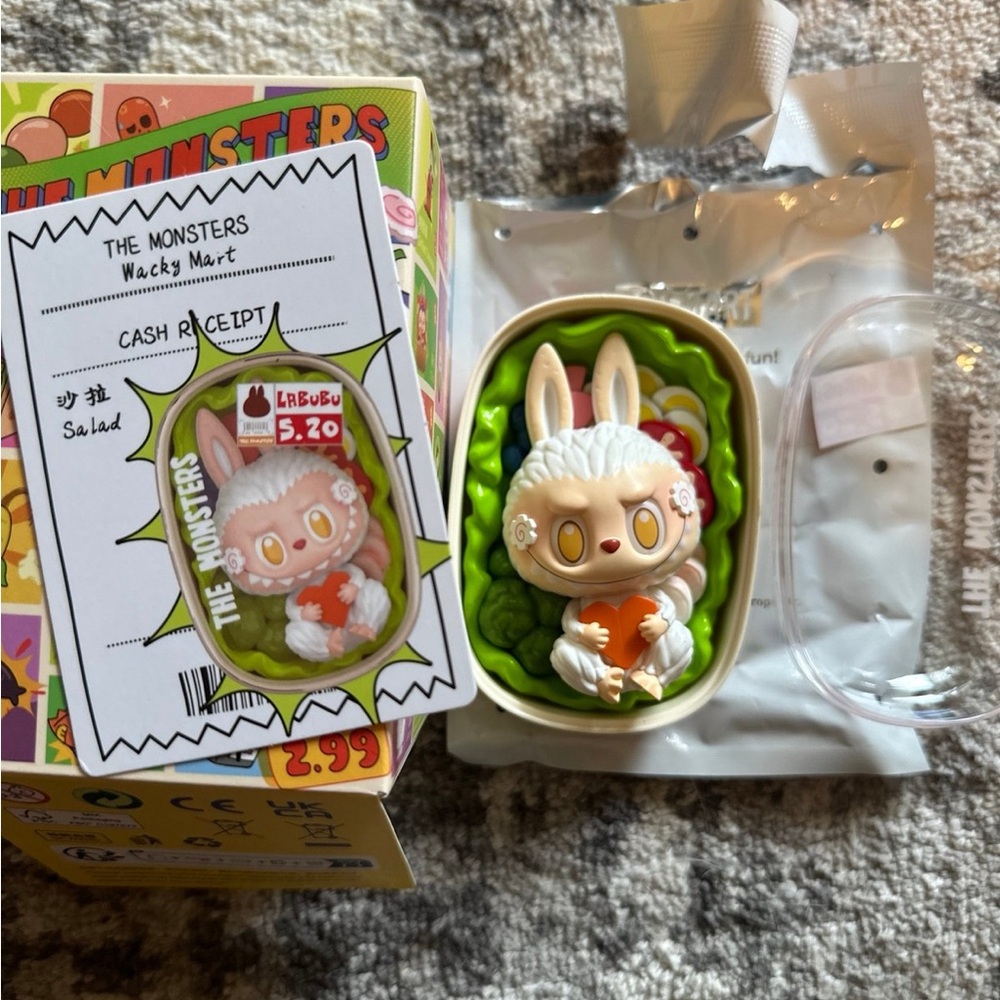 POP MART Labubu Wacky Mart – Salad Opened – 100% Authentic - Picture 2 of 2